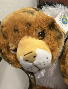 Conservation Critters großer Stofftiertiger 3 Fuß lang neu mit Etikett - Bild 1 von 4
