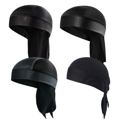 Bandana Doo Cabeza de Trapo Calavera Gorra Durag Gorro Sombrero Envolvente Motociclista Du Doo Foto 1 de 4