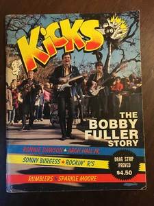 Kicks Music Magazine # 6, 1988, Bobby Fuller Story - Imagen 1 de 7