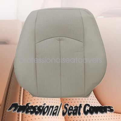 Cubierta de asiento de cuero trasera del conductor apta para 04 2005 2006-2009 Mercedes-Benz E320 E500 Foto 1 de 4