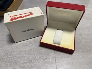 SCATOLA PHILIP WATCH VINTAGE BOX - condizioni come da foto - ANNI 70 RARA - Picture 1 of 4