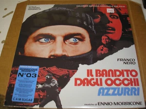 Ennio Morricone - Il Bandito Dagu Occhi soundtrack LP new Cam Sugar blue vinyl - Picture 1 of 2