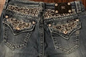 MISS ME Women’s BOOTCUT Denim Pants JEANS Sz 28 - Bild 1 von 4