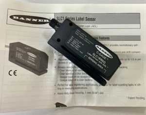 Banner Photoelectric Sensor SLC1BB6Q Series: Label Sensor - Picture 1 of 4