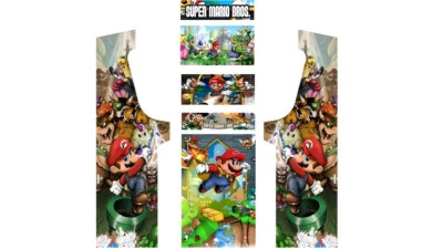 Stickers Mario Bros pour Borne d'Arcade MAME - Vivez l'Aventure Rétro ! + GIFTS - Photo 1/4