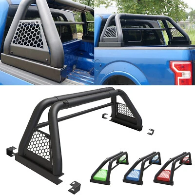 For 1994-2004 Chevrolet S-10/GMC Sonoma Truck Bed Chase Rack Roll Bar Adjustable Foto 1 de 4