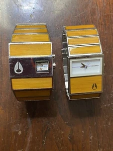NIXON ROTOLOG & CHALET HIS & HERS SET. Bambus - Bild 1 von 10