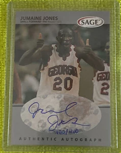 1999 SAGE Autographs Silver #A27 Jumaine Jones /400 - Picture 1 of 2