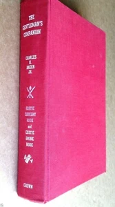 Antique 1946 Cookbook GENTLEMAN COMPANION WORLD COOKERY DRINKING Book Vintage - Picture 1 of 5