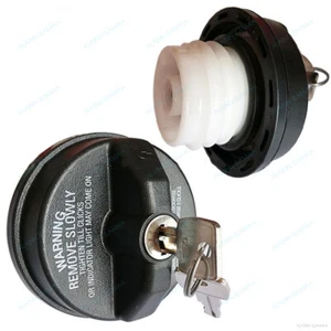 Locking Gas Fuel Tank Cap For Silverado Tahoe Sierra Yukon Toyota Tacoma 4Runner - Picture 1 of 10