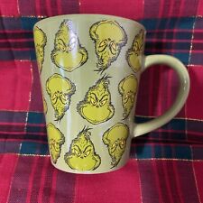 The Grinch Coffee Cup Mug Dr Seuss Christmas Many Faces Green Mug