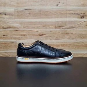 Zapatos de golf Royal Albartross Croco Vibram negros sin clavos para hombre talla 9 - Imagen 1 de 12