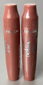 LOT OF 2 REVLON KISS CUSHION LIP TINT 210 PRETTY KISS 0.15oz EACH SEALED - Picture 1 of 3