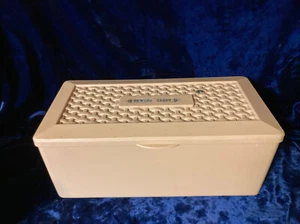 Organizador de costura de plástico vintage soporte magnético beige - Imagen 1 de 5