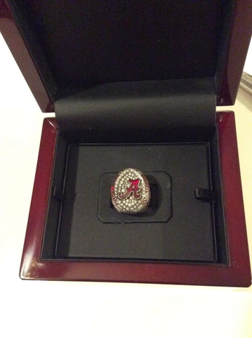2021 ALABAMA CRIMSON TIDE SEC CHAMPIONS CHAMPIONSHIP PLAYER ISSUED RING JOSTENS Cover
