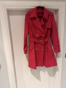 Ralph Lauren Ladies Trench Mac Size Medium UK 12 - Picture 1 of 8