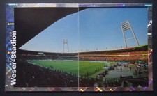 Panini sticker 112 113 football BL 2008/09 Weser stadium Bremen