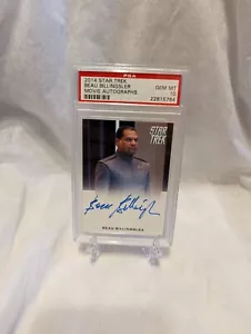 2014 Star Trek Movie Auto of Beau Billingslea as Captain Abbott PSA 10 (Pop-2) - Picture 1 of 2