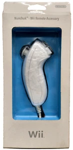 Genuine Nintendo White Wii Nunchuck Remote (RVL 004) Brand New In Box - Picture 1 of 3