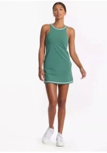 Vuori Women’s Spring Volley Dress Sz L - Color Cactus - Tennis Pickleball - Picture 1 of 8