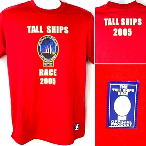 Tall Ships Race 2005 Mens T-Shirt size S / Medium Fit Waterford Ireland Antwerp - Picture 1 of 6