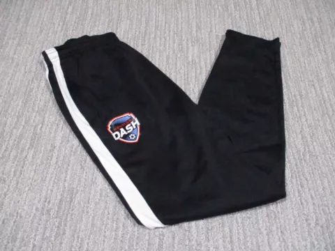 Houston Dynamo Pants Womens Large Black Nike Joggers Soccer Futbol Sport Drifit Cover