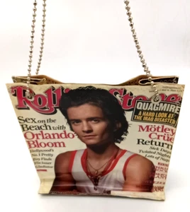 Vintage Orlando Bloom Rolling Stone Magazine Issue 974 May 2005 Cover Purse Bag  - Picture 1 of 11