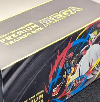 Pokemon Card Game Premium Trainer Box MEGA Sealed New Japanese Ver Lucario Garde - Image 1 of 4