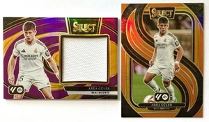 2024-25 Panini Select Purple Jumbo #/49 Arda Guler Real Madrid + Naranja/49 Tarjeta - Imagen 1 de 5