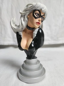 BLACK CAT MINI-BUST - MARVEL - BOWEN DESIGNS - #1780 / 6000 - Picture 1 of 9