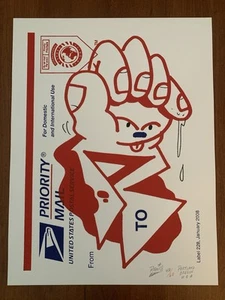 REMIO VTS Graffiti Screen Print Signed Numbered Barry Mcgee - Picture 1 of 7