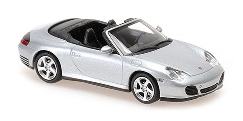 PORSCHE 911 996 4S CABRIOLET 2003 SILVER MAXICHAMPS 940062831 1 43 MINICHAMPS