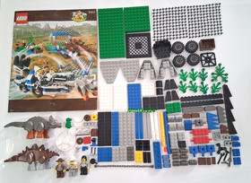 Lego 5955 Adventurers Dino Island All Terrain Trapper - 176 Pieces -Comp w/Instr