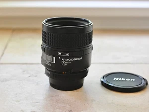 Nikon AF Micro Nikkor 60mm f/2.8, Excellent, Macro Lens Great for Portraits - Picture 1 of 14