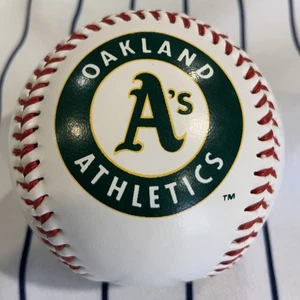 Oakland Athletics Logo 2002 Fotoball Souvenir Baseball Ball - Picture 1 of 6