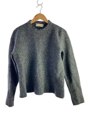 Suéter tejido MARNI (grueso) talla 48 lana gris M05GP0026 S15777 Foto 1 de 4