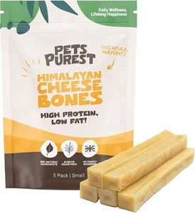Himalayan Yak Chews with Milk for Dog, Puppy & Senior - 100% Natural Cheese Bone - Picture 1 of 4