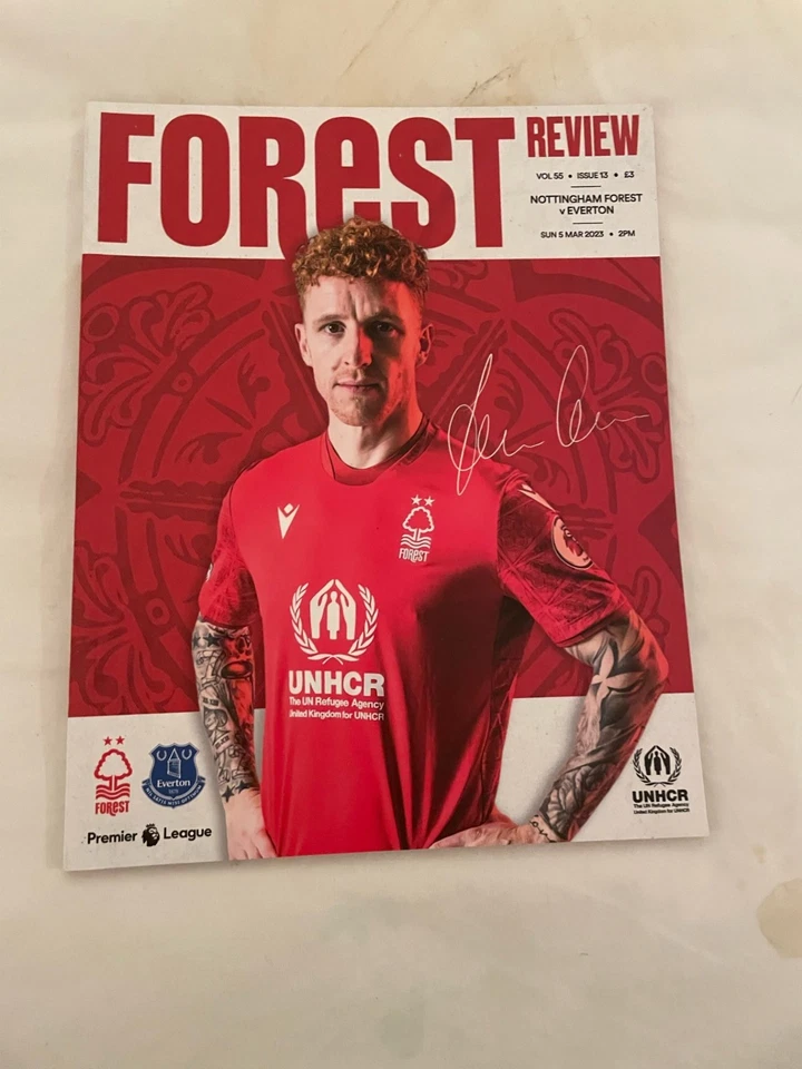 Nottingham Forest v Everton 5 march 2023 2022/23 Season - Image 1 of 1