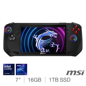 MSI Claw A1M Handheld Gaming Console 1TB SSD Windows Intel Core Ultra 7 - Picture 1 of 8