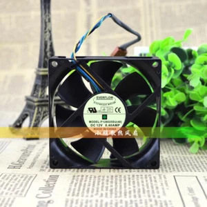 CPU cooling fan For EVERFLOW F128025SU(48) 80*80*25mm 12V 0.40A 4pin PWM - Picture 1 of 2
