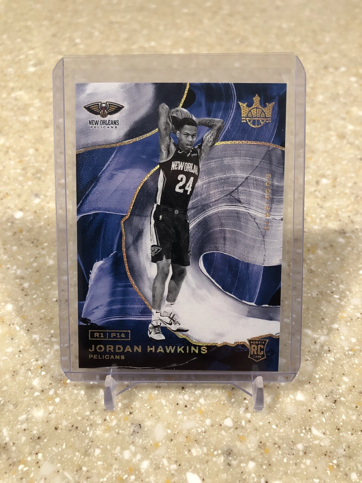 2023-24 Panini Court Kings Jordan Hawkins RC Rookies IV SP #170 Pelicans