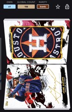 Topps Bunt 2021 Jose Altuve Iconic Inception Booklet DIGITAL