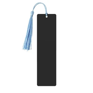 Bookmark Metal Bookmark with Tassel Blank Bookmarks to Decorate DIY Bookmarks... - Picture 1 of 8