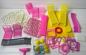 Vintage Barbie Tropical Pool & Patio Set Spielset Mattel 1986 FOR PARTS - Bild 1 von 3