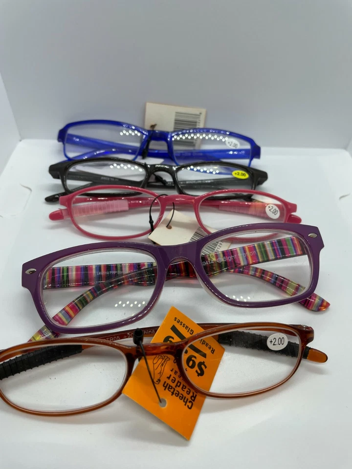 Gafas de lectura clásicas unisex +2,00 - Juego de 2 Foto 1 de 1