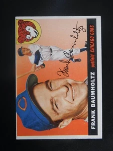 1955 Topps Baseball Card #172 Frank Baumholtz (EX-MT) - Picture 1 of 2