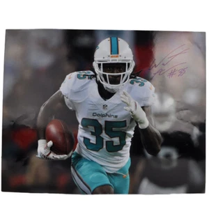 Walt Aikens Miami Dolphins NFL #35 16x20 Signed Autograph Photo Picture - Picture 1 of 1