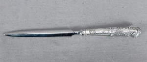 Harrison Brothers Sheffield Sterlingsilber monogrammiert Brieföffner um 1989 - Bild 1 von 14