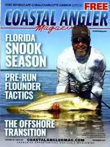 COSTAL ANGLER MAGAZINE-SEPTEMBER 2023-FISHING+SNOOK SEASON + FLOUNDER TACTICS - Imagen 1 de 1