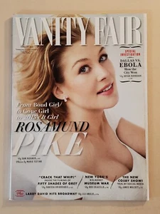 VANITY FAIR Magazine February 2015. Rosamund Pike. Used, excellent condition. - Imagen 1 de 4